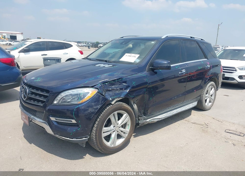2015 MERCEDES-BENZ ML 350 4MATIC VIN: 4JGDA5HB3FA521259