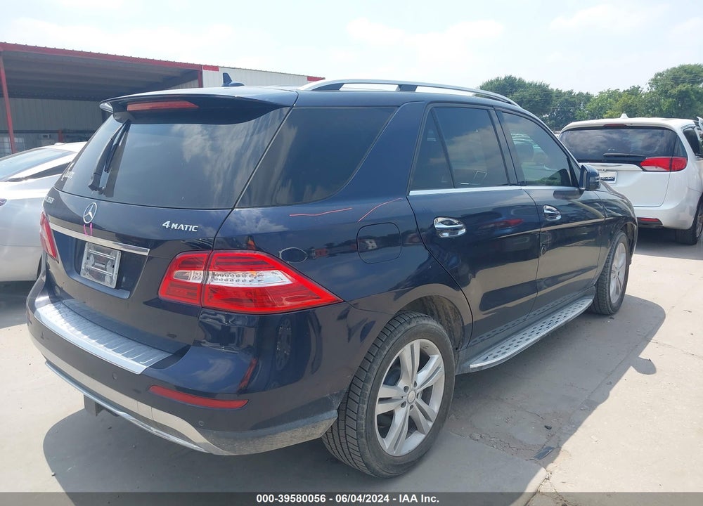 2015 MERCEDES-BENZ ML 350 4MATIC VIN: 4JGDA5HB3FA521259