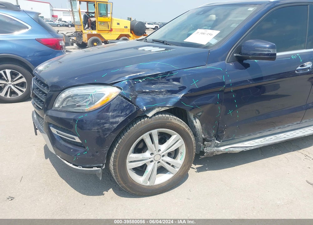 2015 MERCEDES-BENZ ML 350 4MATIC VIN: 4JGDA5HB3FA521259