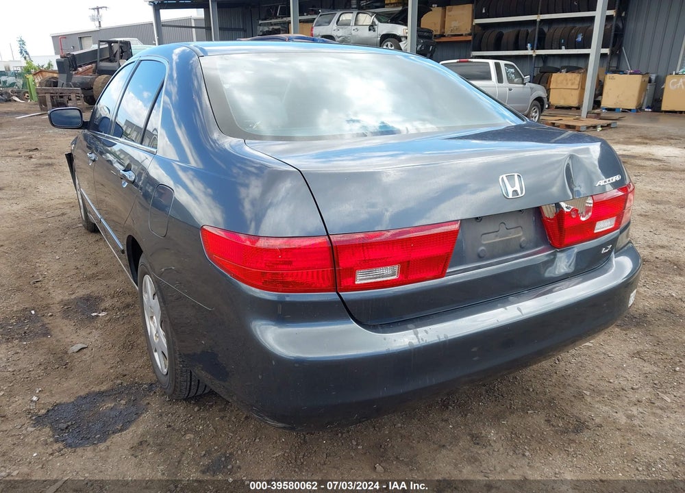 2005 HONDA ACCORD 2.4 LX VIN: 1HGCM56455A158703