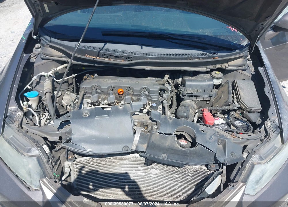 2013 HONDA CIVIC EX VIN: 2HGFB2F85DH536135
