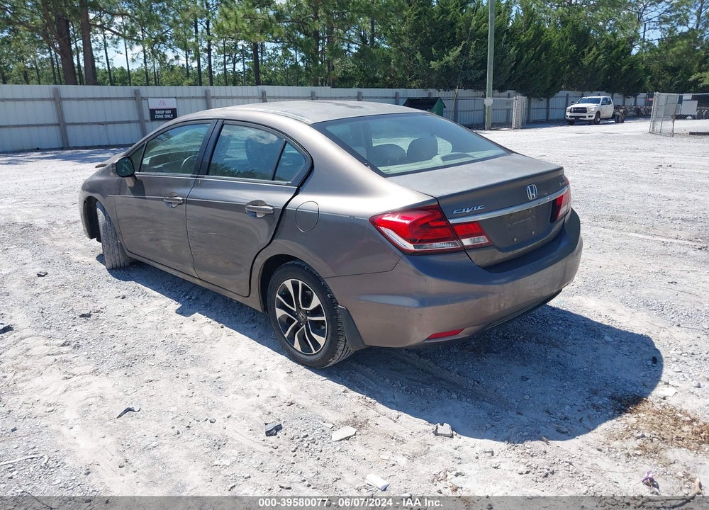 2013 HONDA CIVIC EX VIN: 2HGFB2F85DH536135