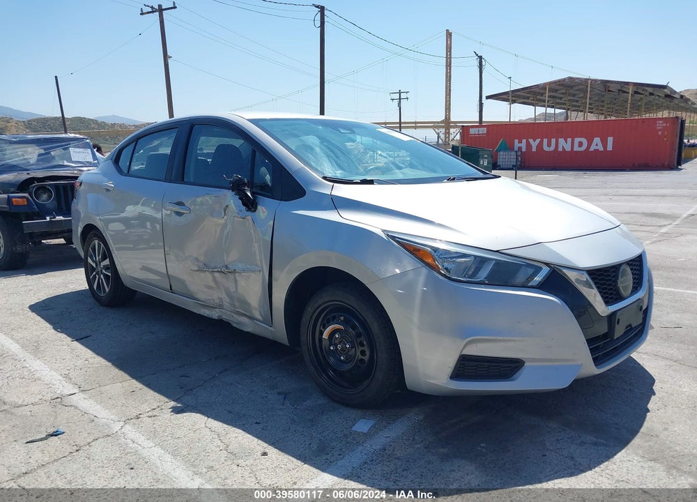 2021 NISSAN VERSA SV XTRONIC CVT VIN: 3N1CN8EV9ML844342