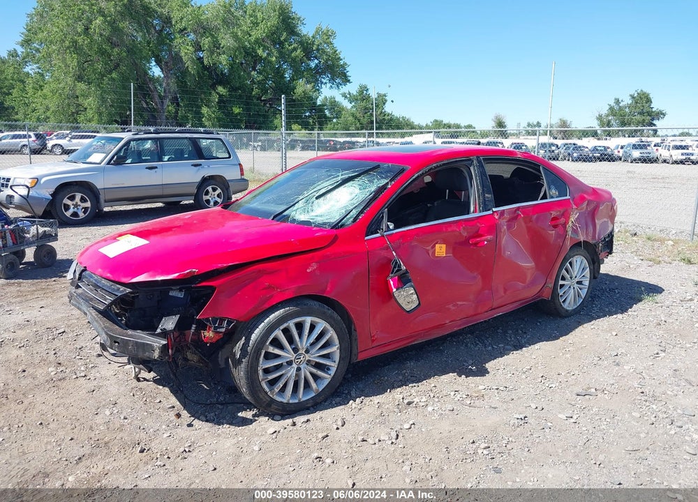 2011 VOLKSWAGEN JETTA 2.5L SEL VIN: 3VWLX7AJ8BM394448