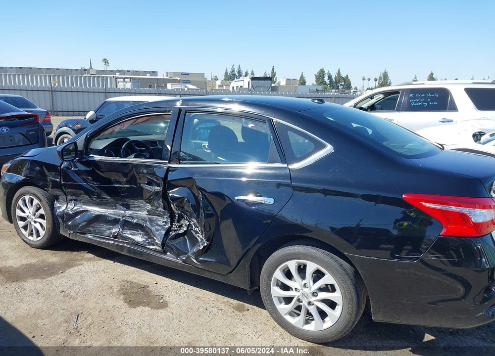 2019 NISSAN SENTRA SV VIN: 3N1AB7AP5KY449740