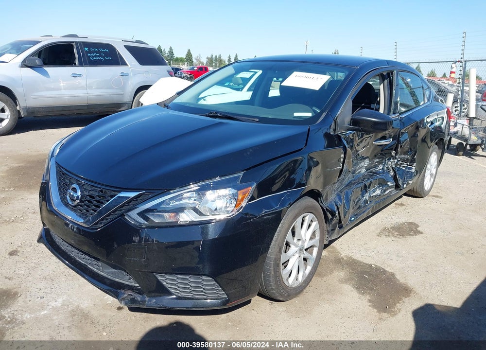 2019 NISSAN SENTRA SV VIN: 3N1AB7AP5KY449740