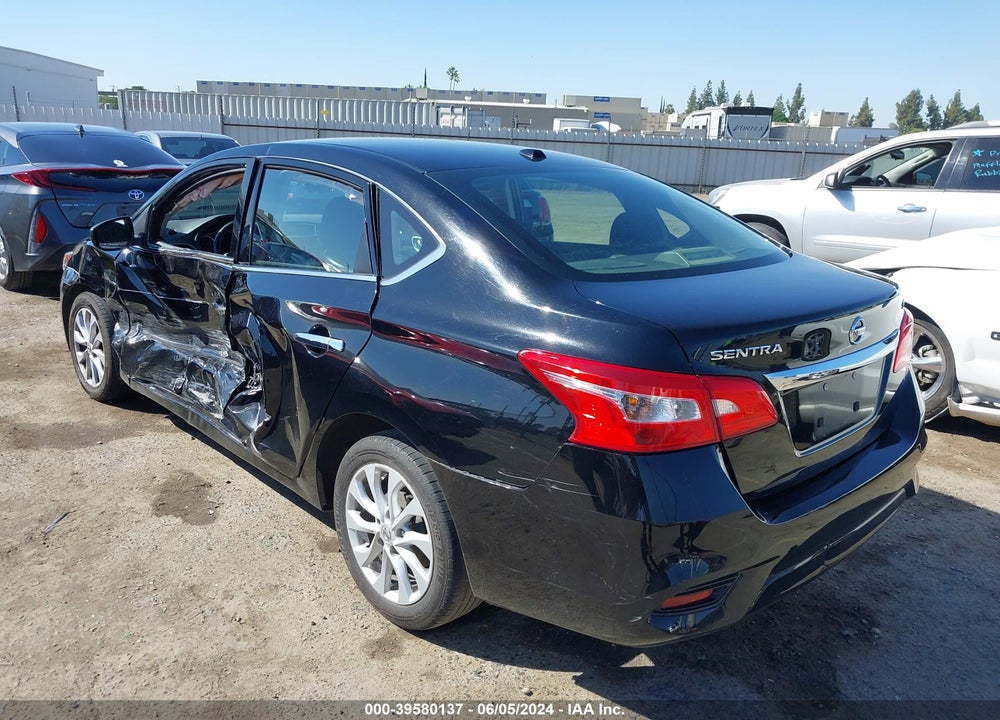 2019 NISSAN SENTRA SV VIN: 3N1AB7AP5KY449740