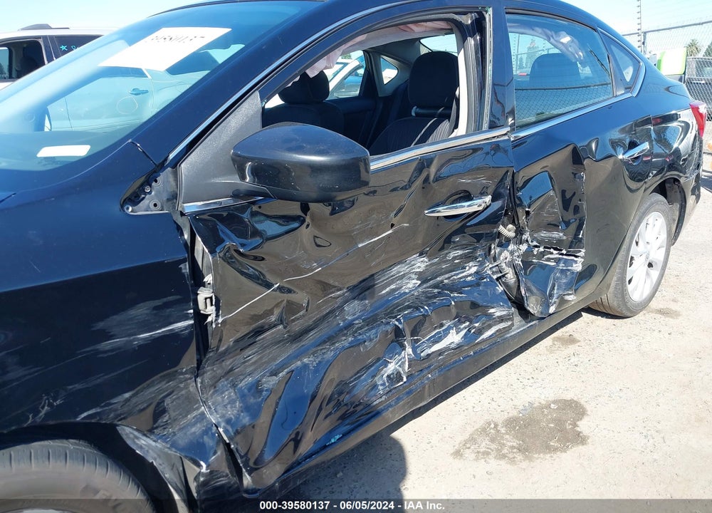 2019 NISSAN SENTRA SV VIN: 3N1AB7AP5KY449740