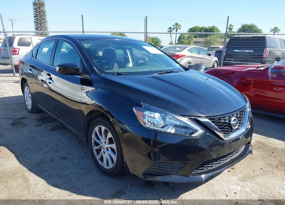 2019 NISSAN SENTRA SV VIN: 3N1AB7AP5KY449740