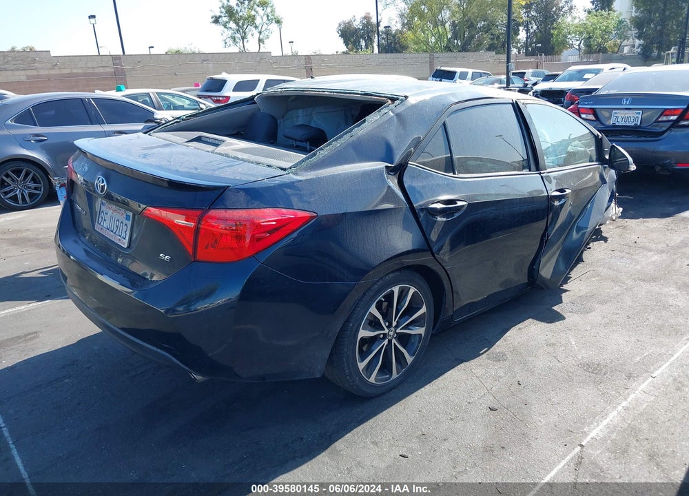 2018 TOYOTA COROLLA SE VIN: 5YFBURHE2JP775778