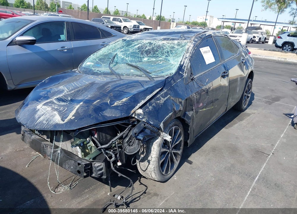 2018 TOYOTA COROLLA SE VIN: 5YFBURHE2JP775778