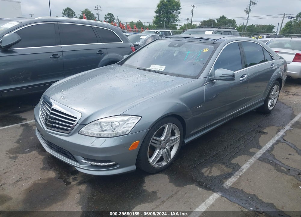 2012 MERCEDES-BENZ S 550 VIN: WDDNG7DB1CA471729