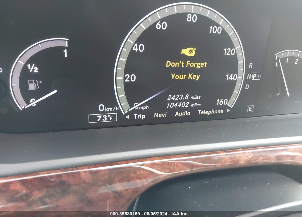 2012 MERCEDES-BENZ S 550 VIN: WDDNG7DB1CA471729