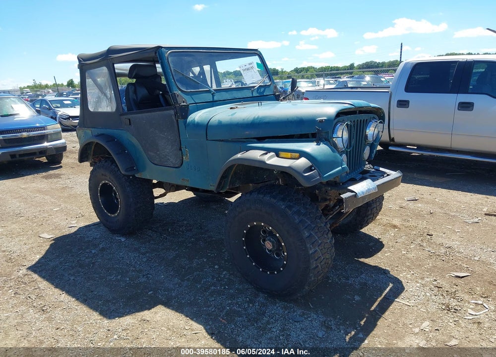 1979 JEEP CJ-5 VIN: 0000J9F83EC094721
