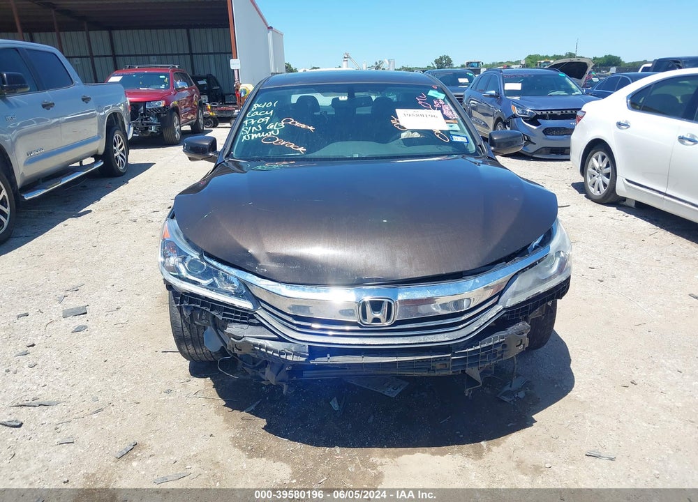 2016 HONDA ACCORD EX-L VIN: 1HGCR2F89GA050011
