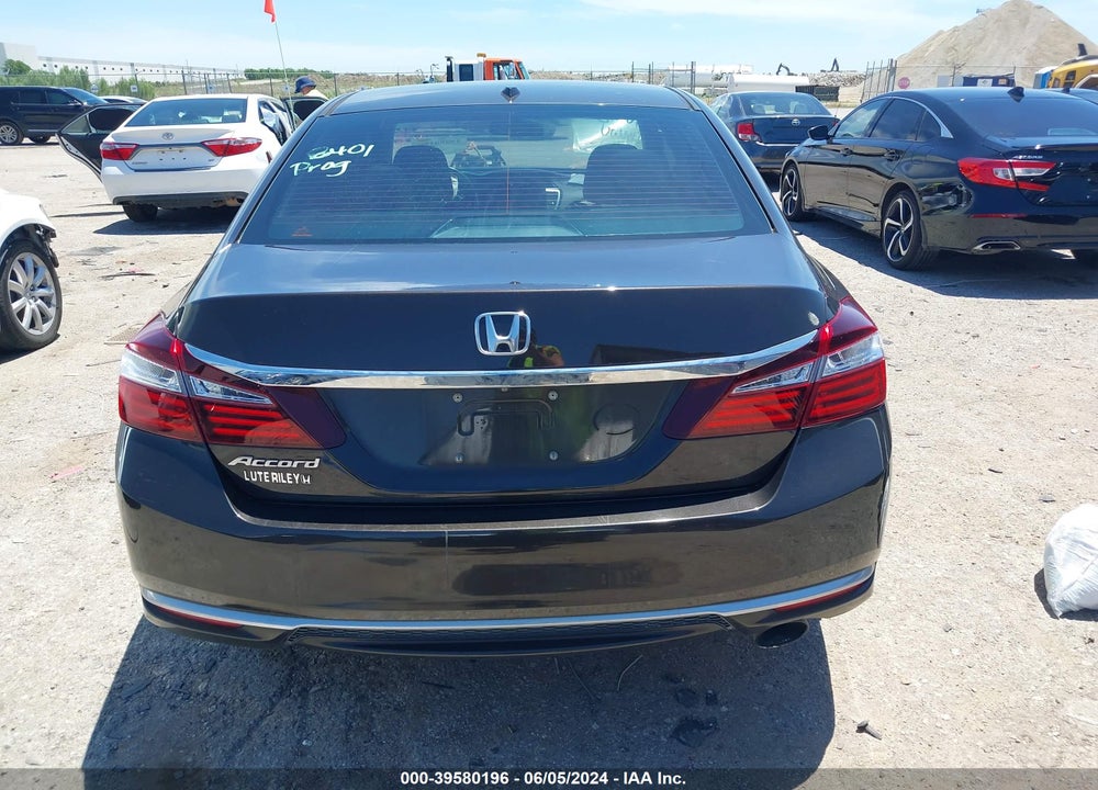 2016 HONDA ACCORD EX-L VIN: 1HGCR2F89GA050011