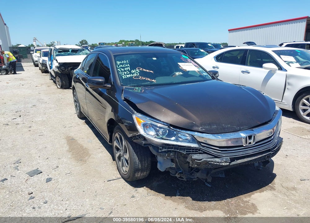 2016 HONDA ACCORD EX-L VIN: 1HGCR2F89GA050011