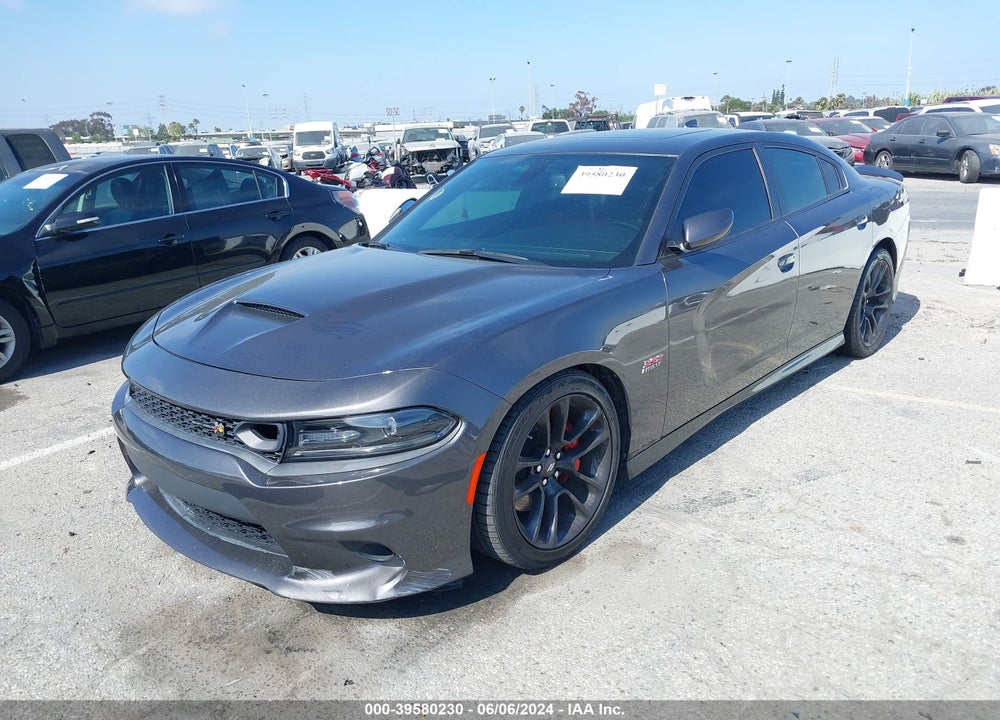 2021 DODGE CHARGER SCAT PACK RWD VIN: 2C3CDXGJ2MH649443