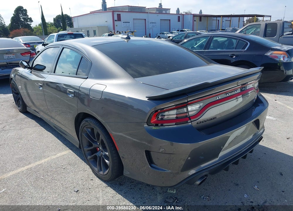 2021 DODGE CHARGER SCAT PACK RWD VIN: 2C3CDXGJ2MH649443