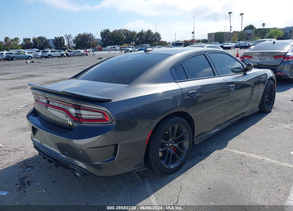 2021 DODGE CHARGER SCAT PACK RWD VIN: 2C3CDXGJ2MH649443