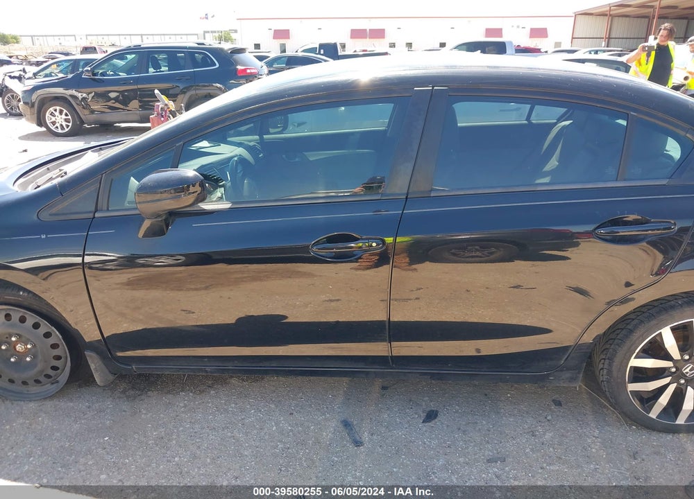 2014 HONDA CIVIC EX-L VIN: 19XFB2F93EE065039
