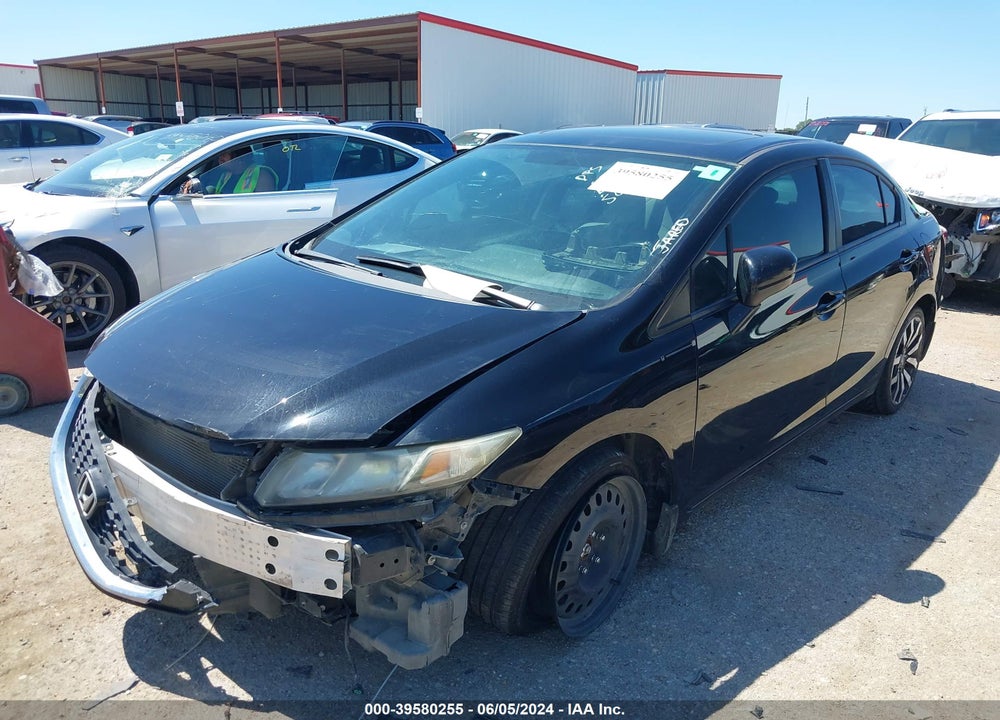 2014 HONDA CIVIC EX-L VIN: 19XFB2F93EE065039