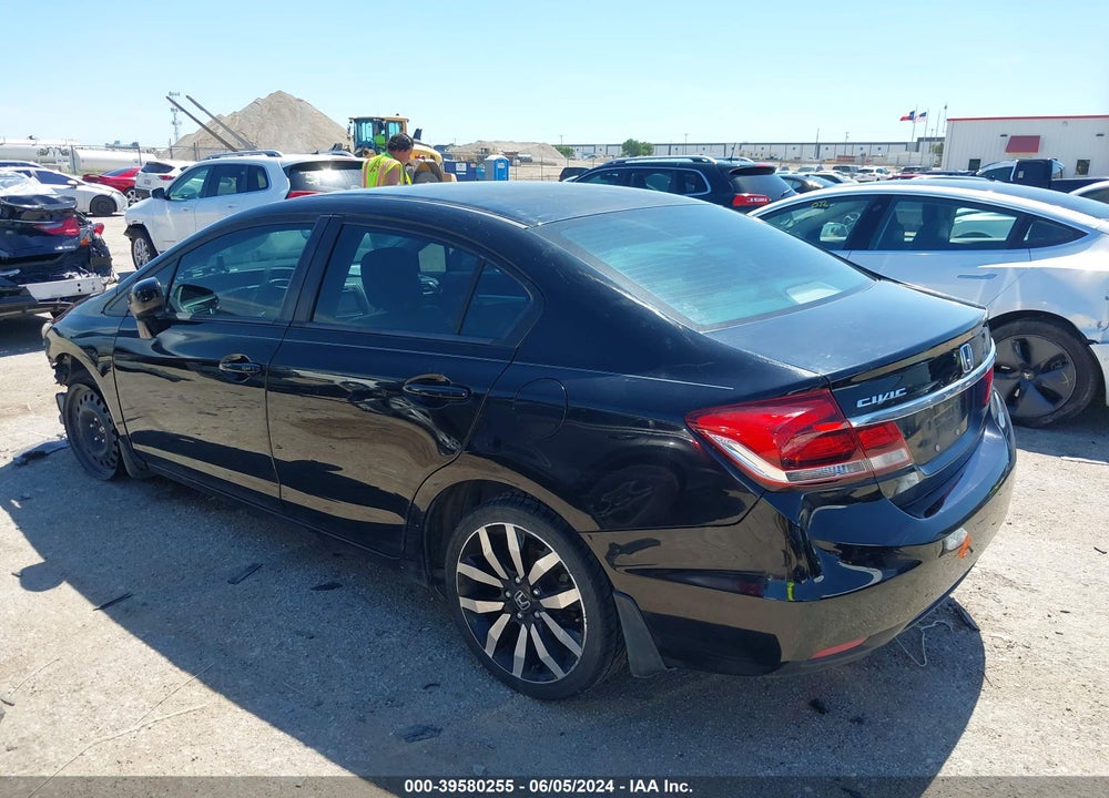 2014 HONDA CIVIC EX-L VIN: 19XFB2F93EE065039