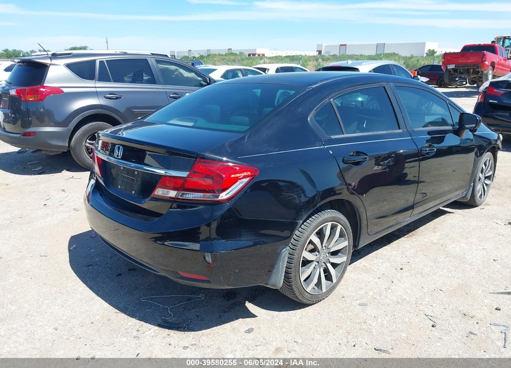2014 HONDA CIVIC EX-L VIN: 19XFB2F93EE065039