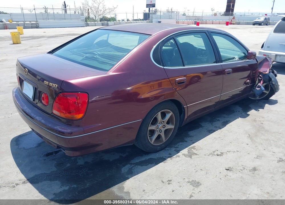 2001 LEXUS GS 300 VIN: JT8BD69S310123053