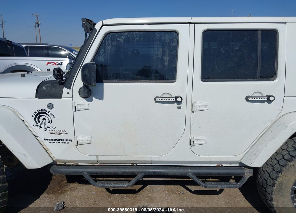 2016 JEEP WRANGLER UNLIMITED SAHARA VIN: 1C4BJWEG0GL173542