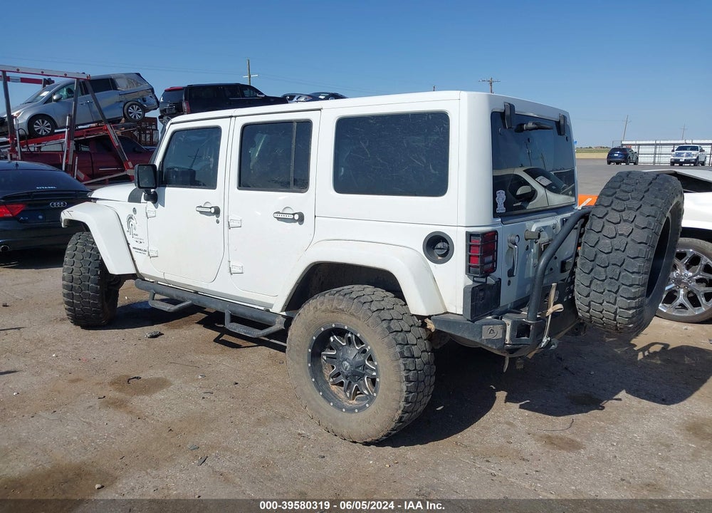 2016 JEEP WRANGLER UNLIMITED SAHARA VIN: 1C4BJWEG0GL173542