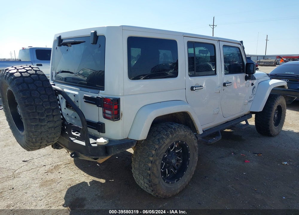 2016 JEEP WRANGLER UNLIMITED SAHARA VIN: 1C4BJWEG0GL173542