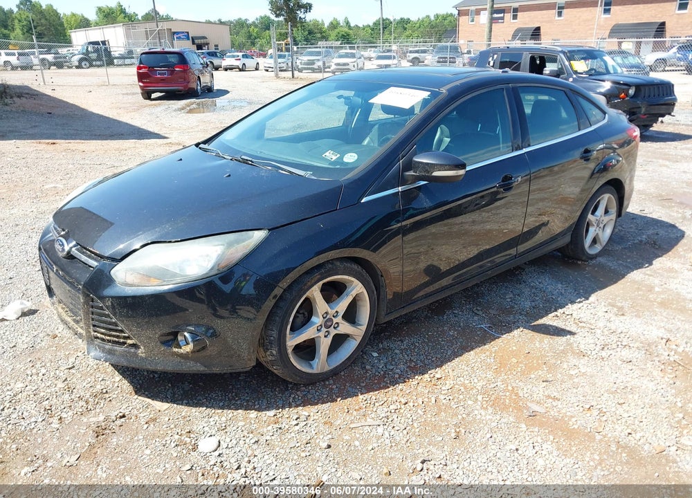 2013 FORD FOCUS TITANIUM VIN: 1FADP3J20DL231571
