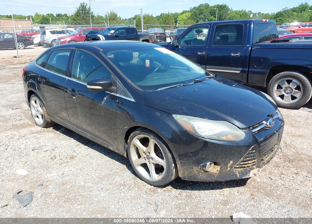 2013 FORD FOCUS TITANIUM VIN: 1FADP3J20DL231571