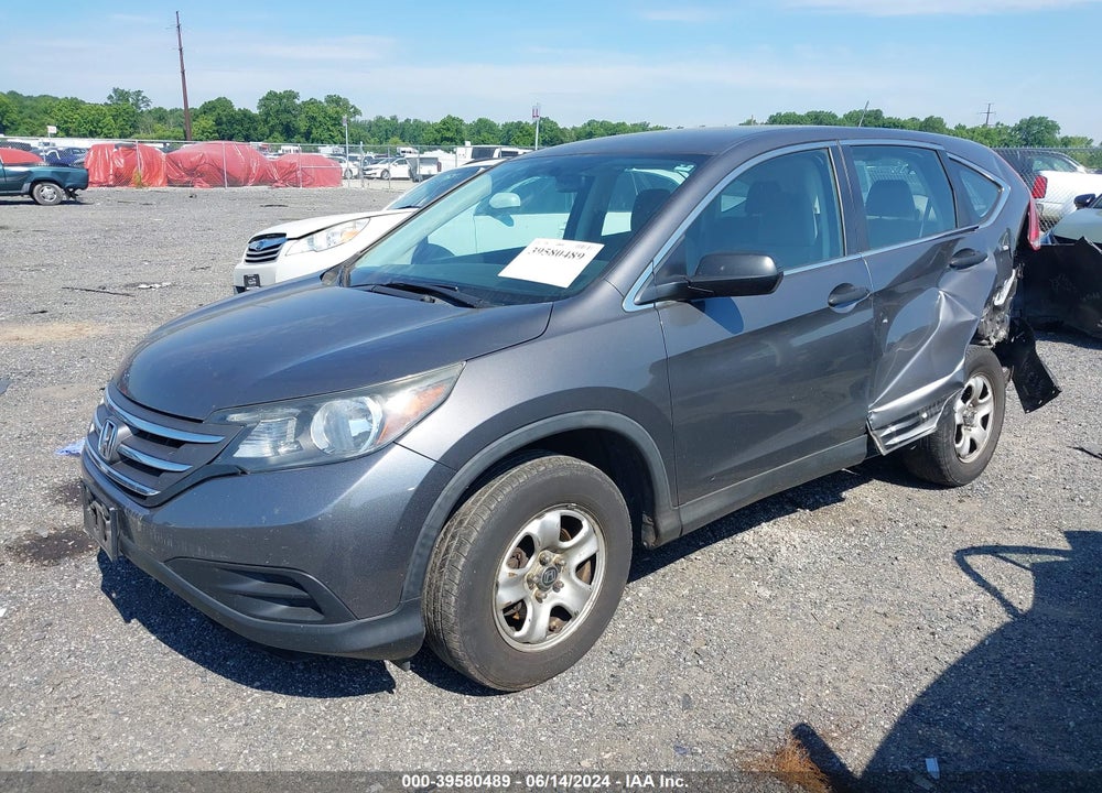 2013 HONDA CR-V LX VIN: 2HKRM4H34DH687218