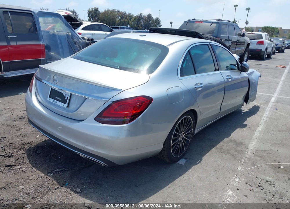 2021 MERCEDES-BENZ C 300 SEDAN VIN: W1KWF8DB6MR605263