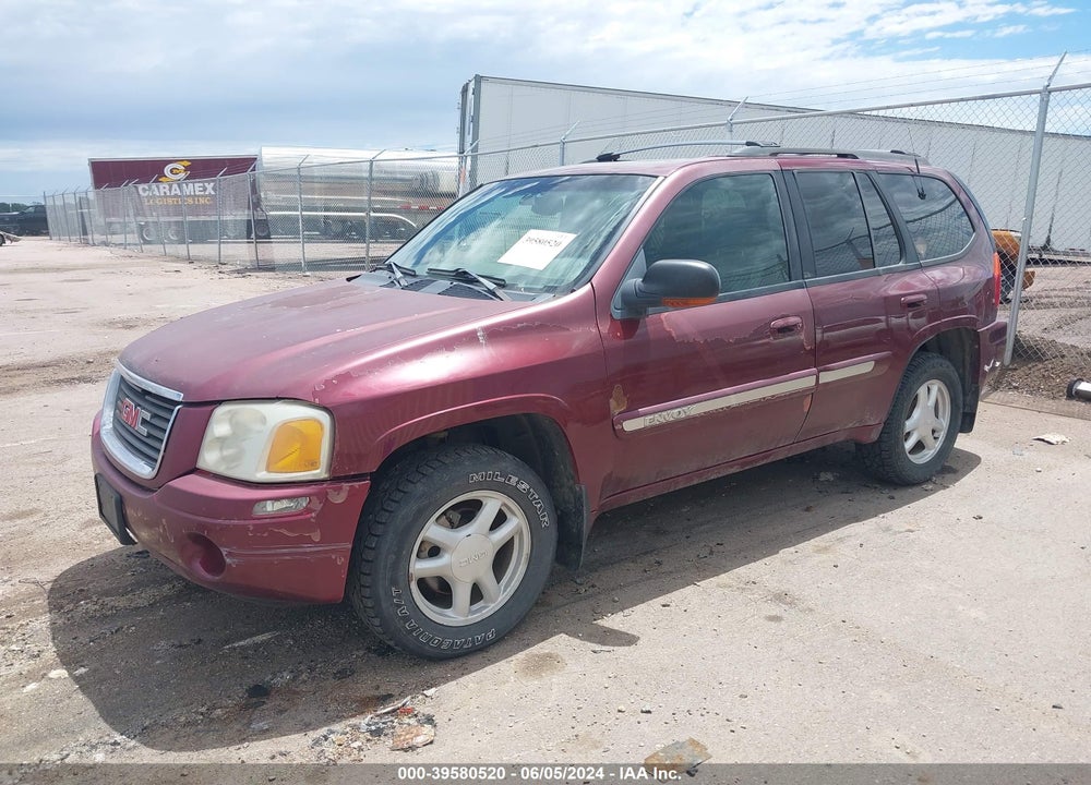 2002 GMC ENVOY SLT VIN: 1GKDT13S222391885