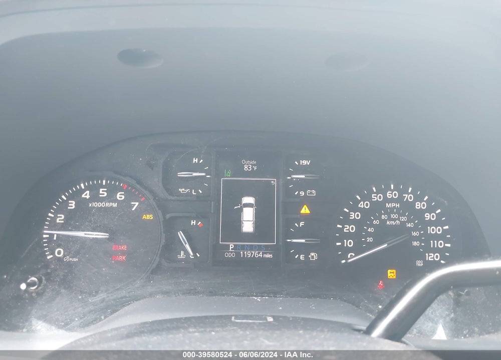 2019 TOYOTA TUNDRA SR 4.6L V8 VIN: 5TFUM5F17KX082970