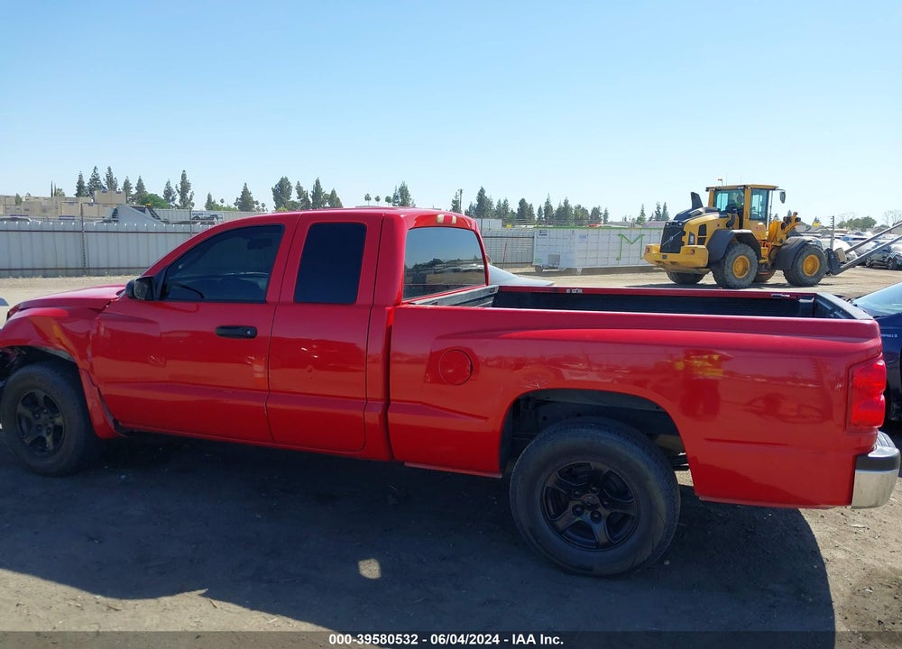 2005 DODGE DAKOTA SLT VIN: 1D7HE42K35S256533