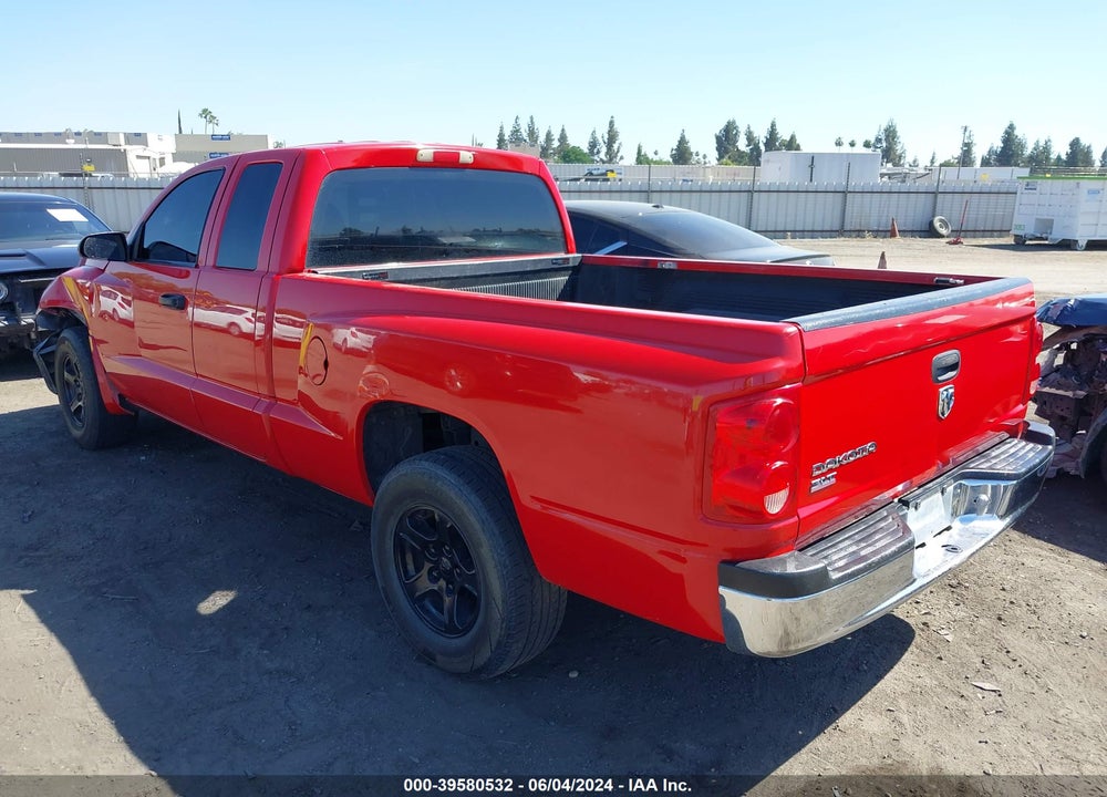 2005 DODGE DAKOTA SLT VIN: 1D7HE42K35S256533