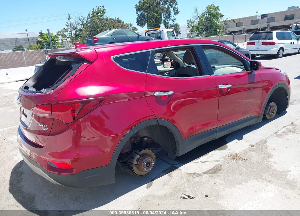 2017 HYUNDAI SANTA FE SPORT 2.4L VIN: 5XYZTDLB4HG455961