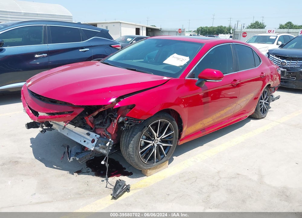 2022 TOYOTA CAMRY SE AWD VIN: 4T1T11BK2NU064194