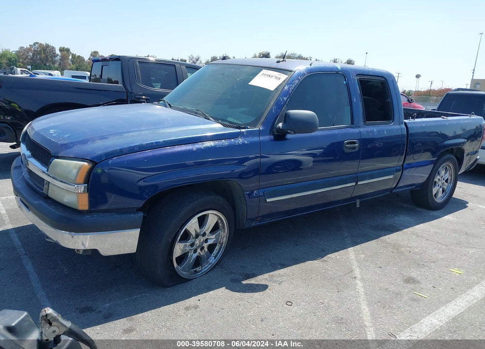 2004 CHEVROLET SILVERADO 1500 LS VIN: 2GCEC19T341356629