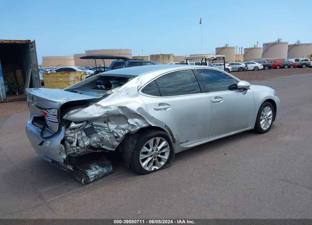 2013 LEXUS ES 300H VIN: JTHBW1GG6D2034775