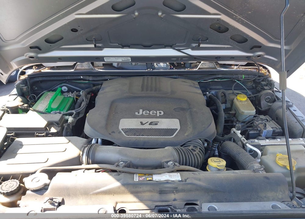 2014 JEEP WRANGLER UNLIMITED SPORT VIN: 1C4HJWDG9EL220978