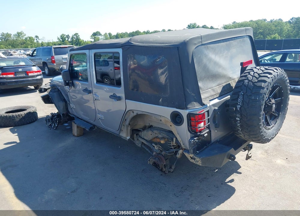 2014 JEEP WRANGLER UNLIMITED SPORT VIN: 1C4HJWDG9EL220978