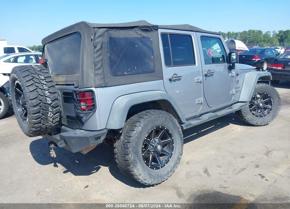 2014 JEEP WRANGLER UNLIMITED SPORT VIN: 1C4HJWDG9EL220978