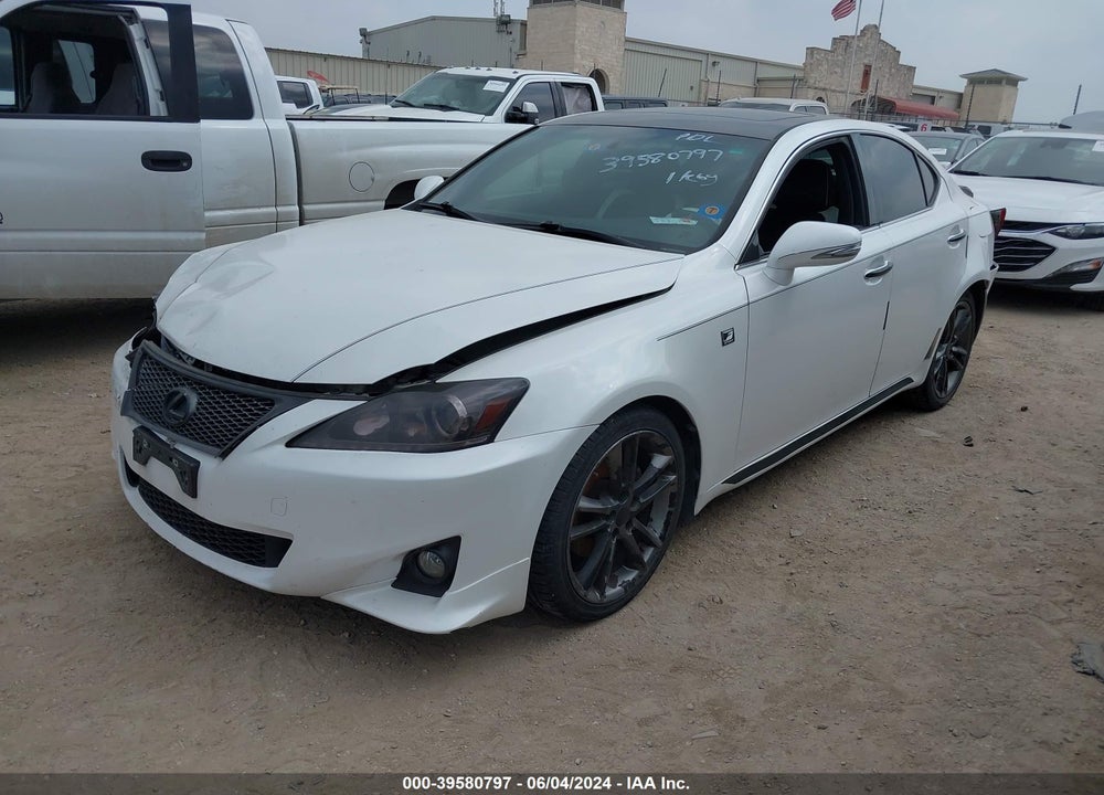 2012 LEXUS IS 250 VIN: JTHBF5C25C5173648