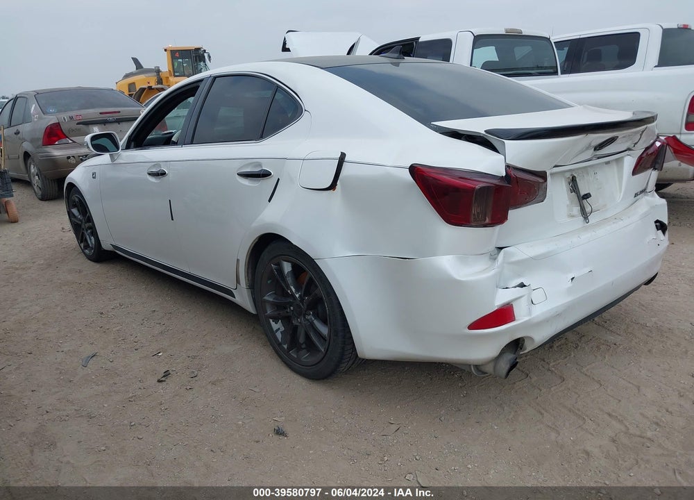 2012 LEXUS IS 250 VIN: JTHBF5C25C5173648