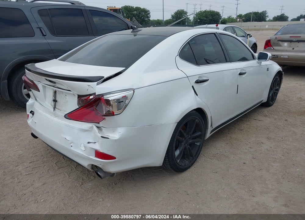 2012 LEXUS IS 250 VIN: JTHBF5C25C5173648